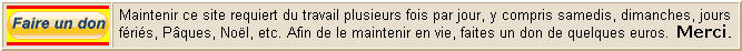 Donnez quelques euros, pour maintenir ce site en vie.